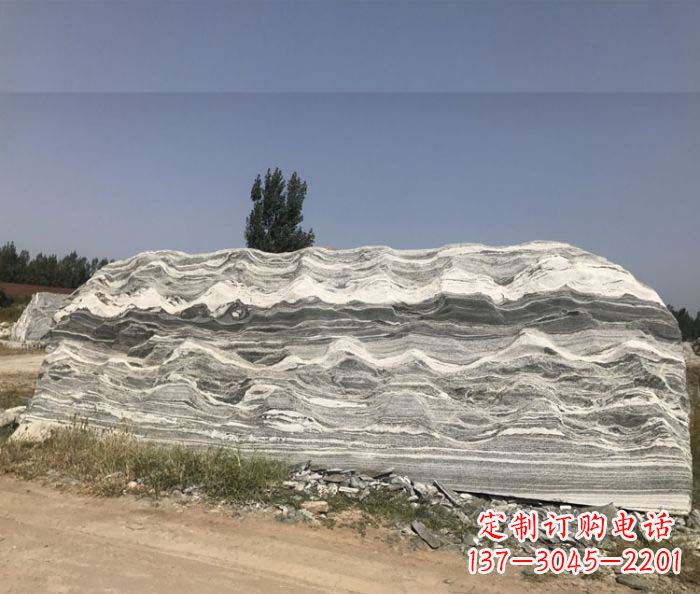 桂林雪浪石假山公园景观石雕