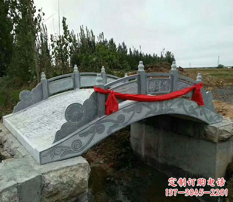 桂林园林仿古石拱桥景观雕塑