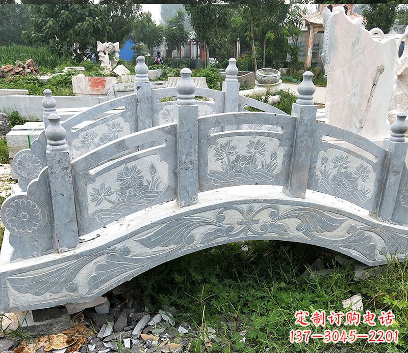 桂林园林仿古石拱桥景观石雕 (3)