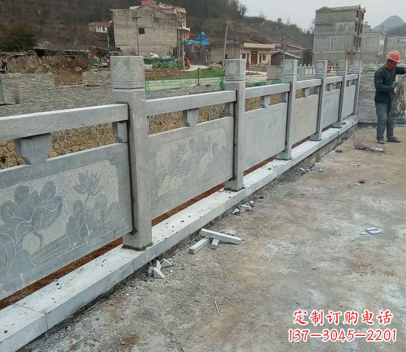 桂林园林仿古石栏板景观石雕 (5)