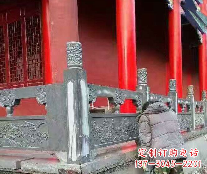 桂林园林仿古石栏板景观石雕 (9)