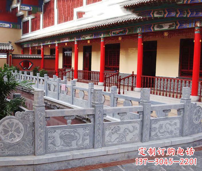 桂林园林仿古石栏板景观石雕 (12)