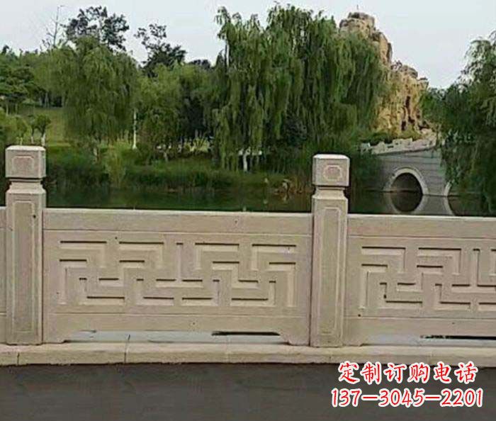 桂林园林景观大理石栏板石雕 (4)
