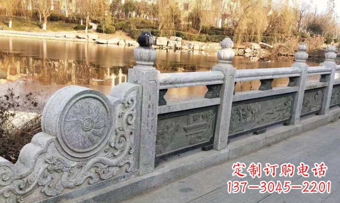 桂林园林景观大理石栏板石雕 (10)