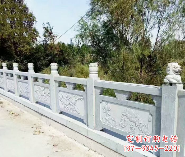 桂林园林景观大理石栏板石雕_1