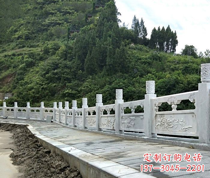 桂林园林景观大理石栏板石雕_2
