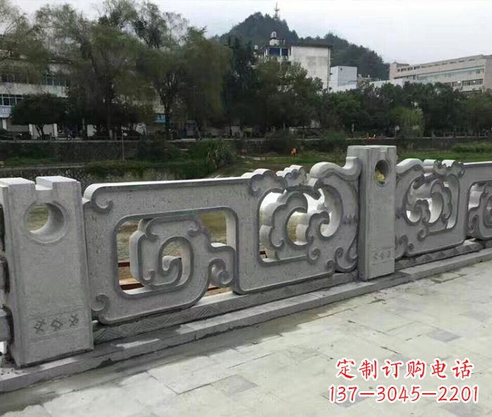 桂林园林景观仿古石雕栏板_1