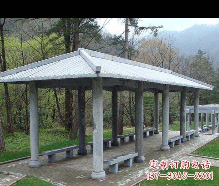 桂林园林景观仿古石雕长廊