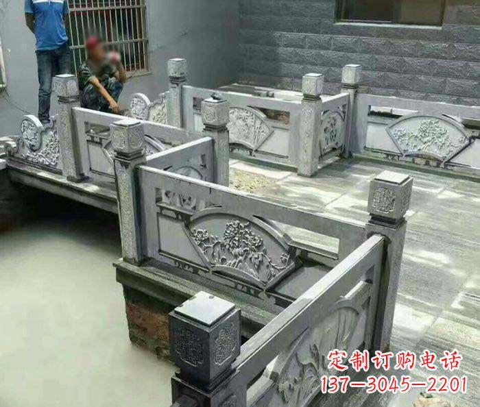 桂林园林景观仿古石浮雕栏板 (4)