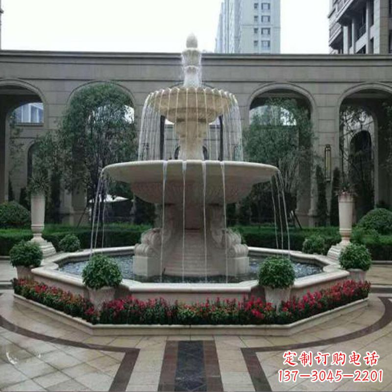 桂林园林石雕喷泉雕塑