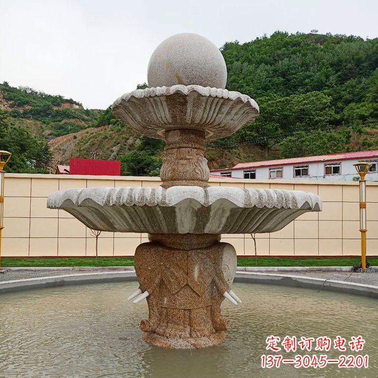 桂林中式喷泉石雕