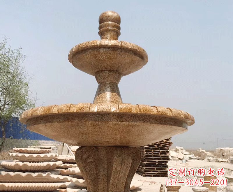 桂林中式石雕喷泉