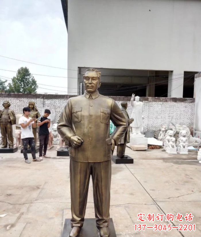 桂林周恩来铜雕 (3)