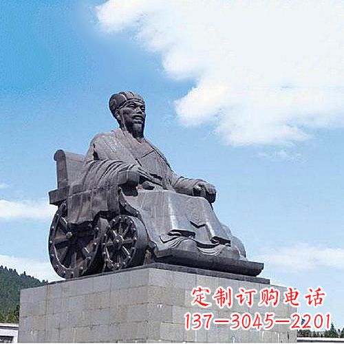 桂林诸葛亮雕像-三国著名人物历史名人雕塑