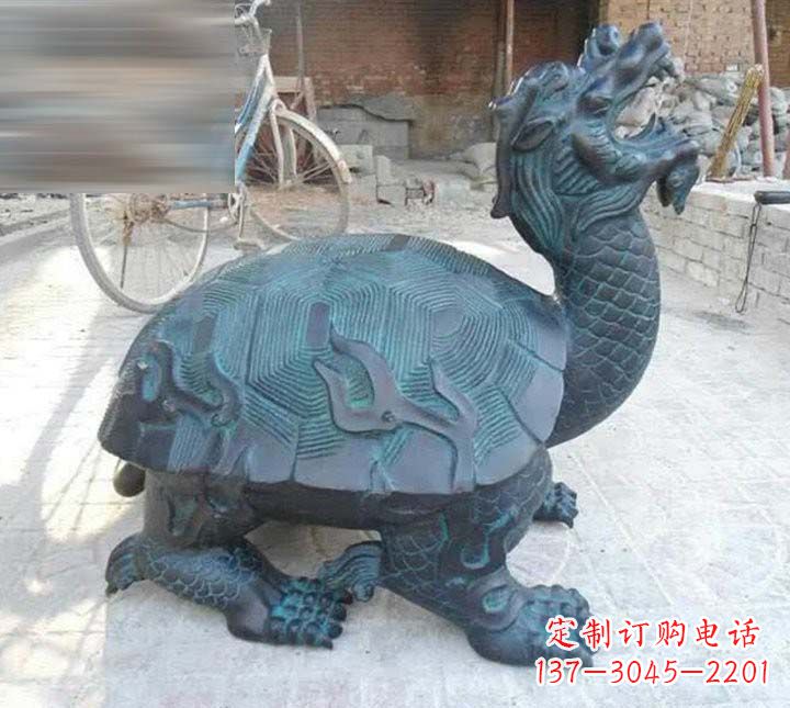 桂林铸铜龙龟雕塑222