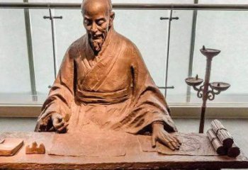 桂林祖冲之圆周率情景小品雕塑-中国古代数学家著名历史人物